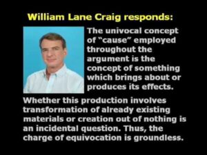 Is the Cosmological Argument Guilty of Equivocation? - Does God Exist?, Truth Seekers - drcraigvideos