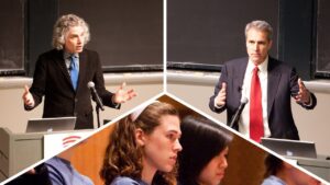 Pinker and Hurlbut – What is the Source of Forgiveness? – The Veritas Forum - Debates, Truth Seekers - The Veritas Forum