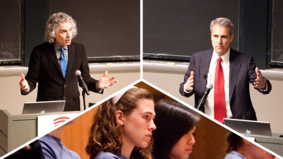Pinker and Hurlbut – What is the Source of Forgiveness? – The Veritas Forum - Debates, Truth Seekers - The Veritas Forum