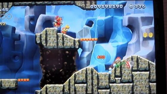 New Super Mario Brothers. U – Candy Rock Mountain-5 / Walking Piranha Plants Secret Path - Gameplay, Kingdom Kids Zone, Minecraft - EYstreem