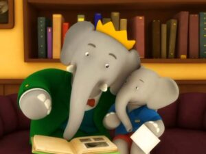 Babar and the Adventures of Badou – 2 – Tutu Badou / Hidden Courtyard - Kids TV Series, Kingdom Kids Zone - Treehouse Direct