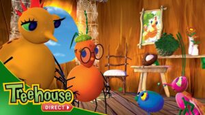 Miss Spider | A Little Slow / Stalking the Beanstalk – Ep. 5 - Kids TV Series, Kingdom Kids Zone - Treehouse Direct