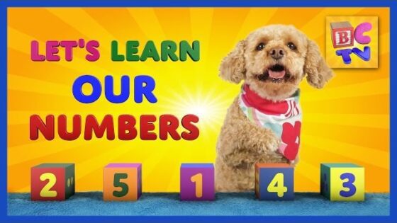 Learn Numbers with Lizzy the Dog | Teach children to count to 10 in English - Kingdom Kids Zone, Little Learners - Brain Candy TV