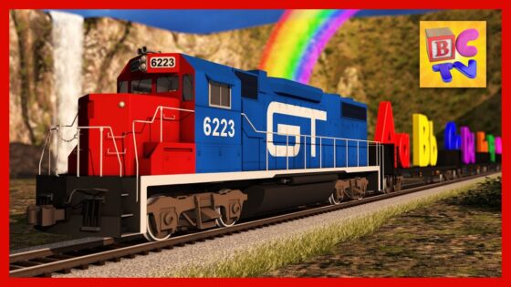 Alphabet Train | Learn ABCs for kids with this fun ABC train video in English - Kingdom Kids Zone, Little Learners - Brain Candy TV