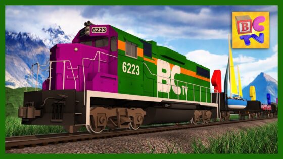 Number Train | Learn to Count from 1 to 100 for Kids in English - Kingdom Kids Zone, Little Learners - Brain Candy TV