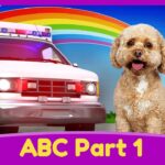 Learn the Alphabet with Lizzy the Dog | ABC Video for Kids Part 1 - Kingdom Kids Zone, Little Learners - Brain Candy TV