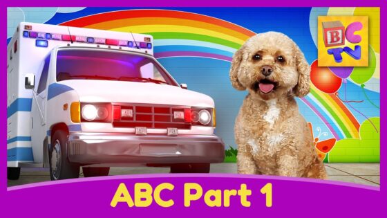 Learn the Alphabet with Lizzy the Dog | ABC Video for Kids Part 1 - Kingdom Kids Zone, Little Learners - Brain Candy TV