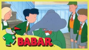 Babar | School Days: Ep. 15 - Kids TV Series, Kingdom Kids Zone - Babar - Official