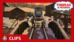 The Frozen Turntable at Tidmouth Sheds | Steam Team Holidays | Thomas & Friends - Kids TV Series, Kingdom Kids Zone - Thomas & Friends