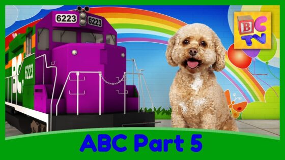Learn the Alphabet with Lizzy the Dog | ABC video for kids Part 5 - Kingdom Kids Zone, Little Learners - Brain Candy TV