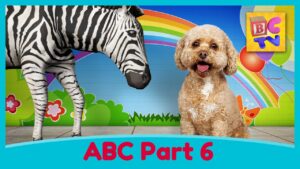 Learn the Alphabet with Lizzy the Dog | ABC Video for Kids Part 6 - Kingdom Kids Zone, Little Learners - Brain Candy TV
