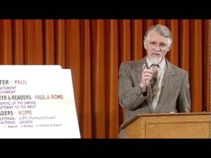Unlocking the New Testament Part 9 – Romans 1 - Bible Study, Movies & TV - David Pawson - Official