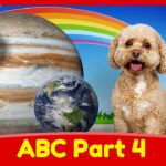 Learn the Alphabet with Lizzy the Dog | ABC Video for Kids Part 4 - Kingdom Kids Zone, Little Learners - Brain Candy TV