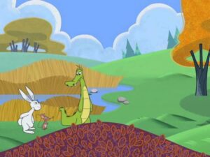 My friend Rabbit: The Mysterious Acorn Mystery / Frog on a Log – Ep.21 - Kids TV Series, Kingdom Kids Zone - Treehouse Direct