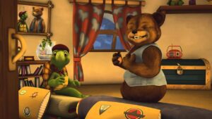 Franklin and Friends β Franklin and the No-Sleep Sleepover / Franklin the Farmer β Ep. 42 - Kids TV Series, Kingdom Kids Zone - Treehouse Direct