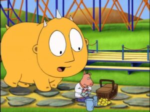 Maggie – 18 – DON’T DUMP THAT JUNK / SOUP BOWLS AND ROLLER COASTERS / RAINY DAY - Kids TV Series, Kingdom Kids Zone - Treehouse Direct