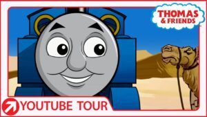 Thomas In the Sahara! | YouTube World Tour | Thomas & Friends - Kids TV Series, Kingdom Kids Zone - Thomas & Friends
