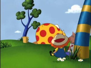Maggie – 27 – THE BEAST AND THE BALLOON / THE BEAST’S BIG SURPRISE / LAND OF THE ANTIQUE TOYS - Kids TV Series, Kingdom Kids Zone - Treehouse Direct