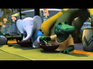 Babar and the Adventures of Badou – 47 – Totem Talkers / The Wisdom Toad - Kids TV Series, Kingdom Kids Zone - Treehouse Direct