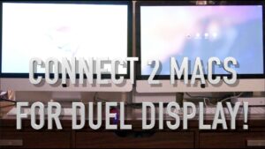 Connect 2 Macs for a Duel Display Setup WITHOUT THUNDERBOLT! - Gameplay, Kingdom Kids Zone, Minecraft - EYstreem