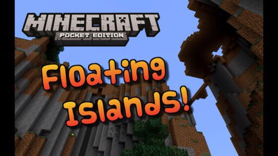 EXTREME FLOATING ISLANDS SEED! Minecraft Pocket Edition - Gameplay, Kingdom Kids Zone, Minecraft - EYstreem