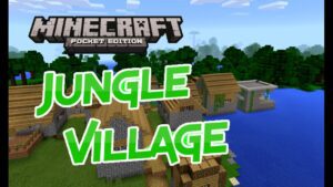 JUNGLE VILLAGE SEED!! Minecraft Pocket Edition - Gameplay, Kingdom Kids Zone, Minecraft - EYstreem