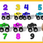 Learn to Count to 10 with Monster Trucks | Educational Cartoon for Kids by Brain Candy TV - Kingdom Kids Zone, Little Learners - Brain Candy TV