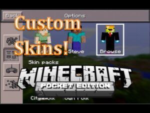 Change Your SKIN in Minecraft Pocket Edition 0.12.1 – NO JAILBREAK!! - Gameplay, Kingdom Kids Zone, Minecraft - EYstreem