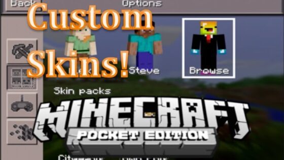 Change Your SKIN in Minecraft Pocket Edition 0.12.1 – NO JAILBREAK!! - Gameplay, Kingdom Kids Zone, Minecraft - EYstreem