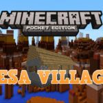 MESA SPIKES VILLAGE SEED!! Minecraft Pocket Edition - Gameplay, Kingdom Kids Zone, Minecraft - EYstreem