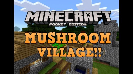 MUSHROOM FOREST VILLAGE!! Minecraft Pocket Edition - Gameplay, Kingdom Kids Zone, Minecraft - EYstreem