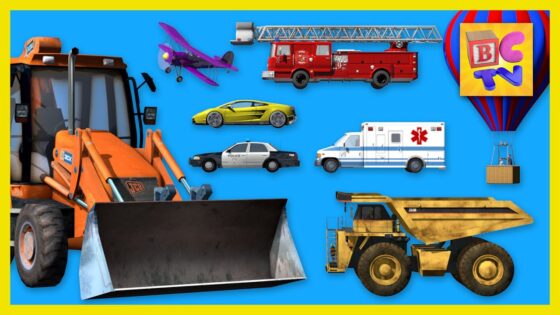 Learning Vehicles Names and Sounds for Kids | Cars, Trucks, and More! - Kingdom Kids Zone, Little Learners - Brain Candy TV