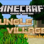 DESERT VILLAGE IN JUNGLE + Mineshaft Seed Minecraft PE - Gameplay, Kingdom Kids Zone, Minecraft - EYstreem