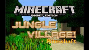 DESERT VILLAGE IN JUNGLE + Mineshaft Seed Minecraft PE - Gameplay, Kingdom Kids Zone, Minecraft - EYstreem