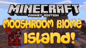 MUSHROOM BIOME ISLAND SEED! Minecraft Pocket Edition - Gameplay, Kingdom Kids Zone, Minecraft - EYstreem