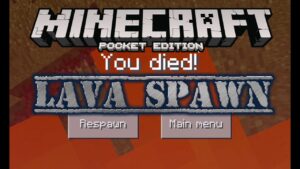 LAVA SPAWN CHALLENGE SEED!! Minecraft Pocket Edition - Gameplay, Kingdom Kids Zone, Minecraft - EYstreem
