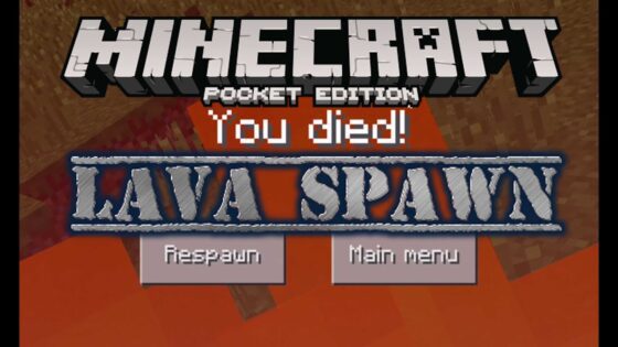 LAVA SPAWN CHALLENGE SEED!! Minecraft Pocket Edition - Gameplay, Kingdom Kids Zone, Minecraft - EYstreem