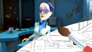 Раскраска – Фиксики – Манипулятор - Kingdom Kids Zone, Little Learners - Фиксики