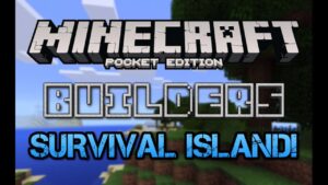 Builders' Survival Island Seed! Minecraft Pocket Edition - Gameplay, Kingdom Kids Zone, Minecraft - EYstreem