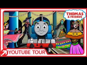 Thomas and The Day of The Dead in Mexico City | YouTube World Tour | Thomas & Friends - Kids TV Series, Kingdom Kids Zone - Thomas & Friends