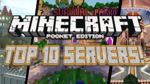 TOP 10 SERVERS for Minecraft Pocket Edition - Gameplay, Kingdom Kids Zone, Minecraft - EYstreem