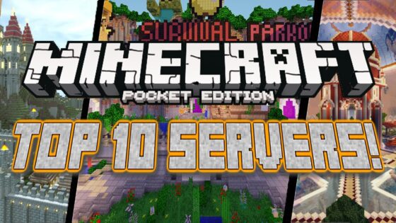 TOP 10 SERVERS for Minecraft Pocket Edition - Gameplay, Kingdom Kids Zone, Minecraft - EYstreem