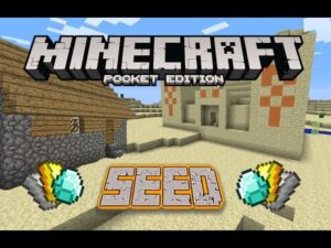 Desert Temple, Village & Stronghold at Spawn!! Minecraft PE Seed - Gameplay, Kingdom Kids Zone, Minecraft - EYstreem
