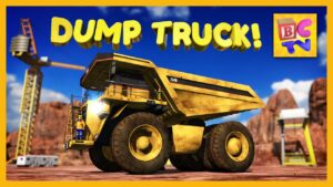 Learn About Dump Trucks for Children | Educational Video for Kids by Brain Candy TV - Kingdom Kids Zone, Little Learners - Brain Candy TV