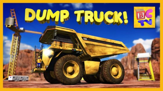 Learn About Dump Trucks for Children | Educational Video for Kids by Brain Candy TV - Kingdom Kids Zone, Little Learners - Brain Candy TV