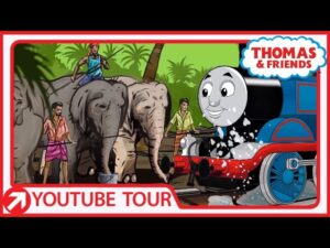 Thomas Gets an Elephant Washdown “Sri Lankan Style” | Thomas & Friends UK - Kids TV Series, Kingdom Kids Zone - Thomas & Friends