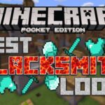 BEST BLACKSMITH SEED!! Minecraft Pocket Edition - Gameplay, Kingdom Kids Zone, Minecraft - EYstreem