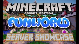 FunWorld Minigames Server – Minecraft Pocket Edition - Gameplay, Kingdom Kids Zone, Minecraft - EYstreem