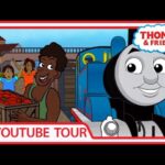 Thomas Joins a Tomato Fight in Spain | YouTube World Tour | Thomas & Friends - Kids TV Series, Kingdom Kids Zone - Thomas & Friends
