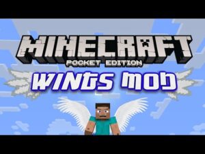 ELYTRA WINGS MOD for Minecraft Pocket Edition - Gameplay, Kingdom Kids Zone, Minecraft - EYstreem